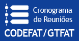 Cronograma de Reuniões CODEFAT/GTFAT
